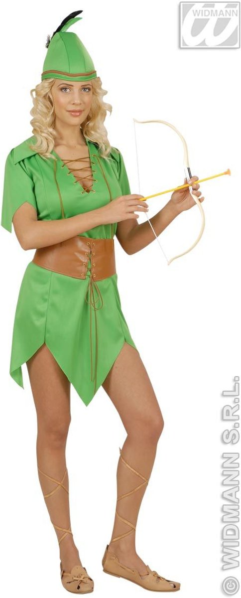 Robin Hood Kostuum | Wonderful Princess Of Thieves Kostuum Vrouw | Medium | Carnaval kostuum | Verkleedkleding